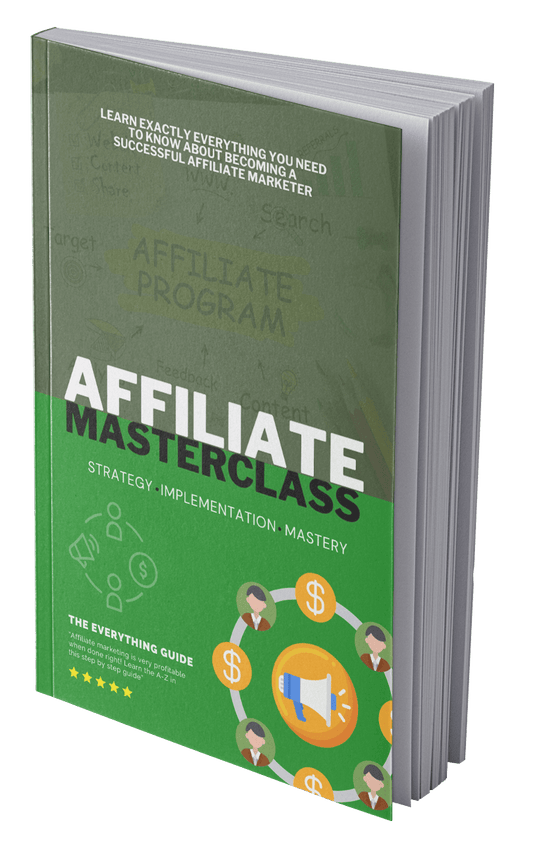 Affiliate Masterclass 2025 – Guía PDF + Checklist + Mindmap | Curso de Marketing de Afiliados (contenido EN INGLÉS)