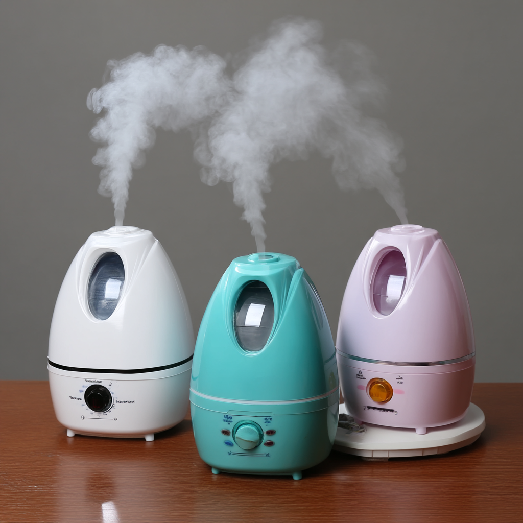 Humidificadores, Difusores, Vaporizadores y Nebulizadores