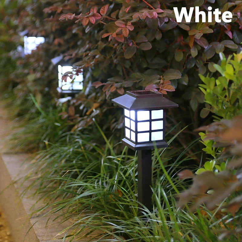 2/4/6/8 Pack Solar LED Pathway Lights Outdoor Waterproof Decorative Garden Lights Landscape Street Lamp for Patio Driveway Yard