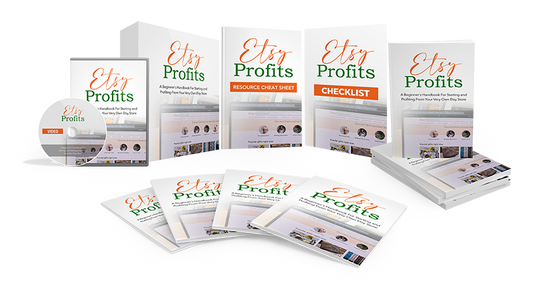 Etsy Profits Masterclass 2025 – Curso en Vídeo (10 lecciones) + Guía PDF, Slides & Checklist | Vende más en Etsy